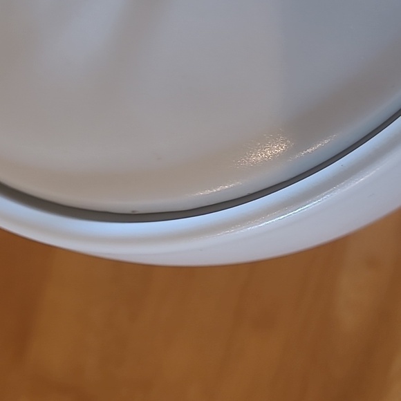 STARBUCKS Retired Ceramic Coffee Canister/Cookie Jar, Lime Green Stripe And Logo - Picture 10 of 12